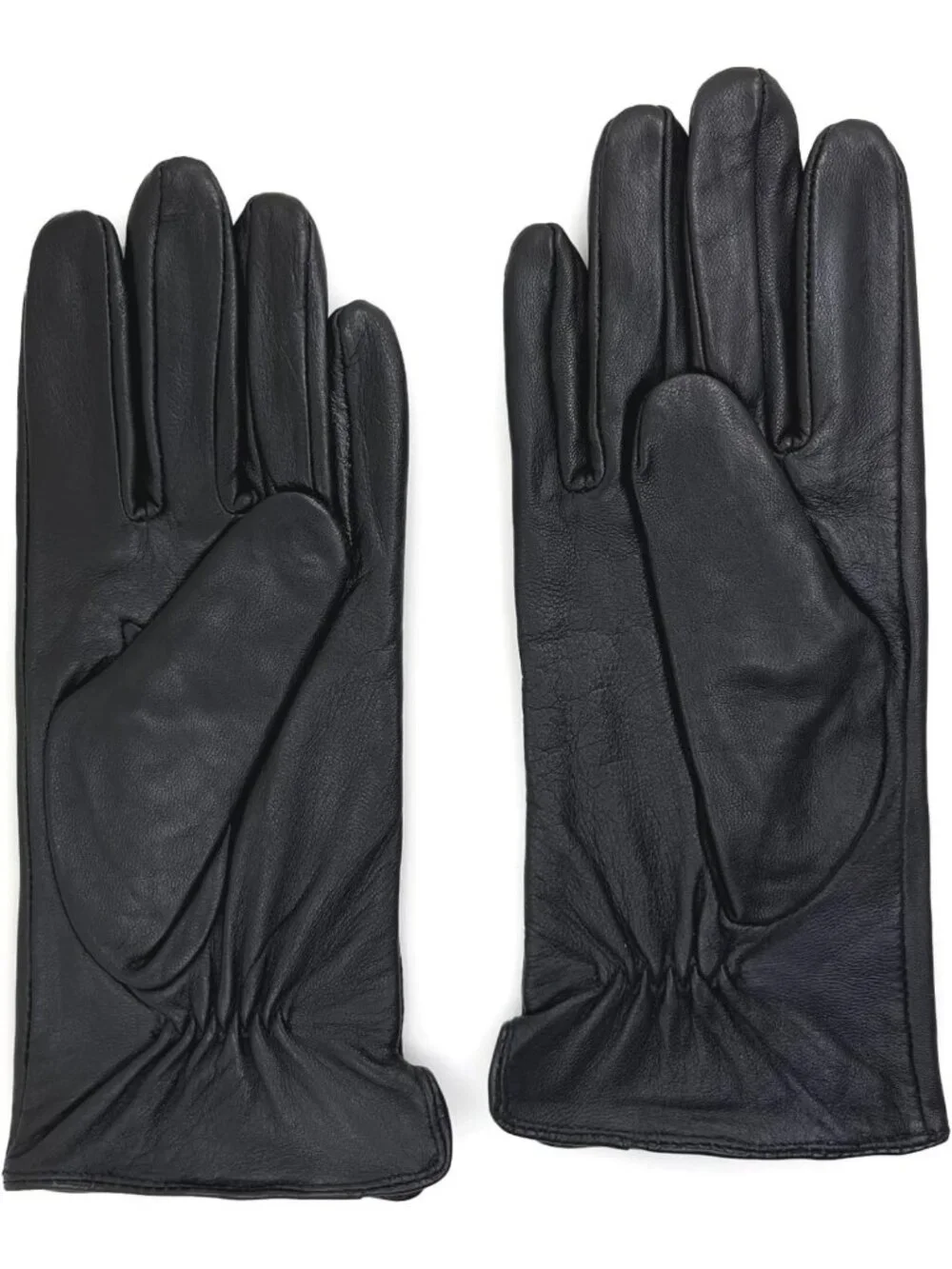 Soft Leather Gloves for Women - Genuine Sheepskin, Cashmere Lined, Cold Weather